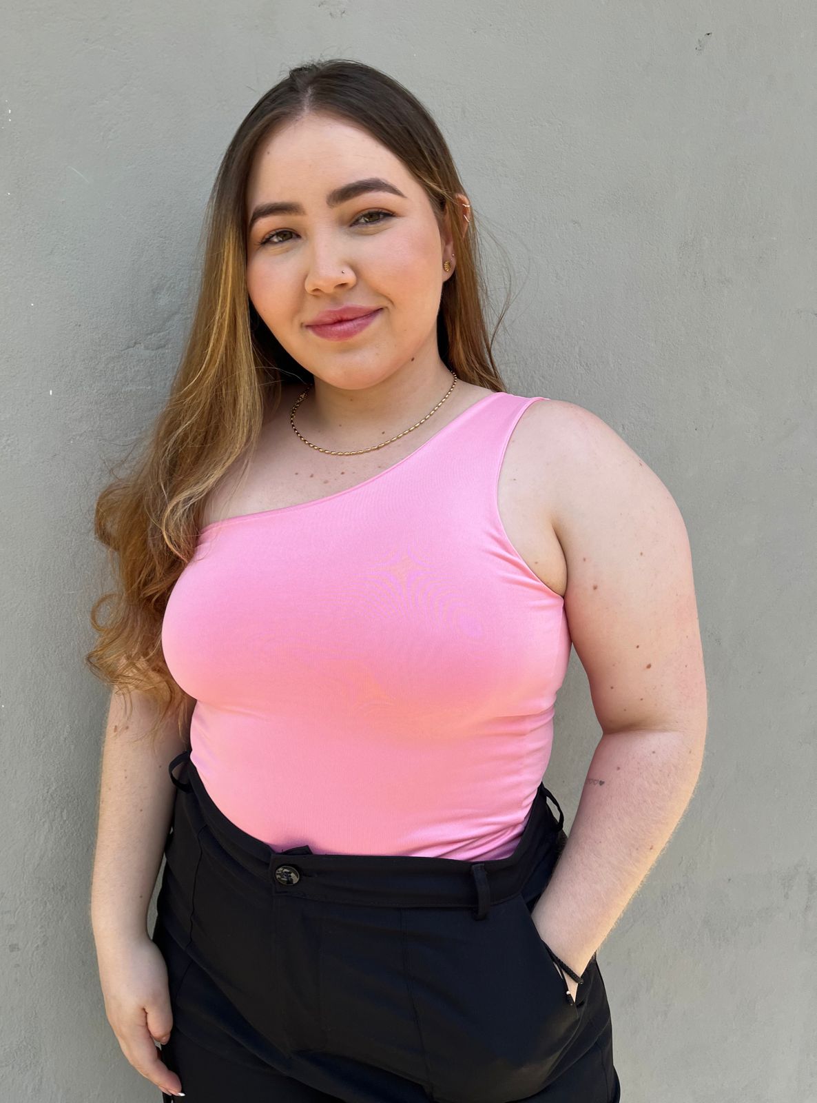 Blusa solo hombro premium-Ref. 176