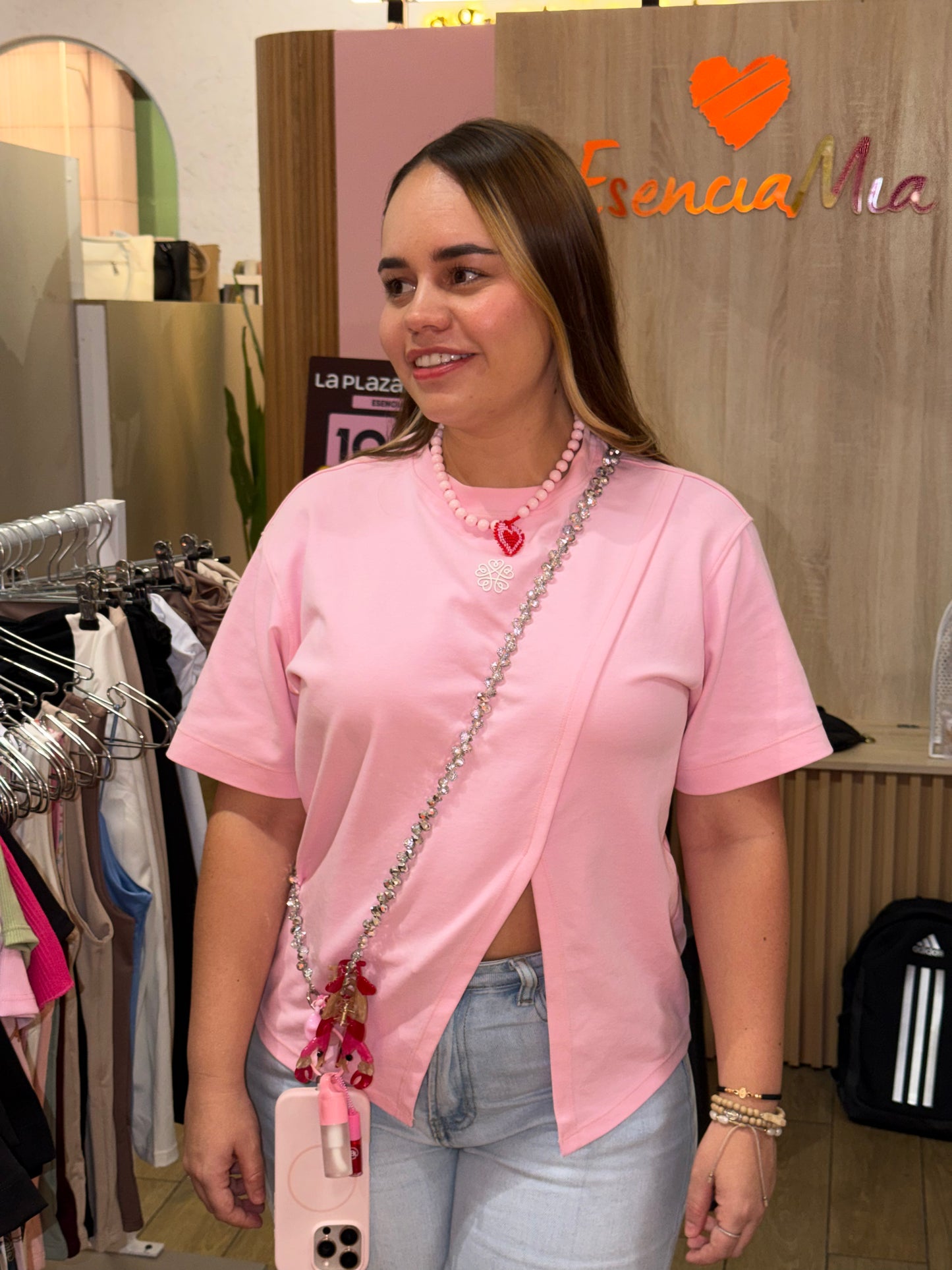 Camiseta con abertura adelante Ref.200