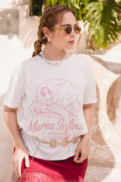 Camiseta Marea Infinita . Sirena