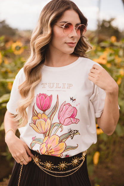 Camiseta Tulipán