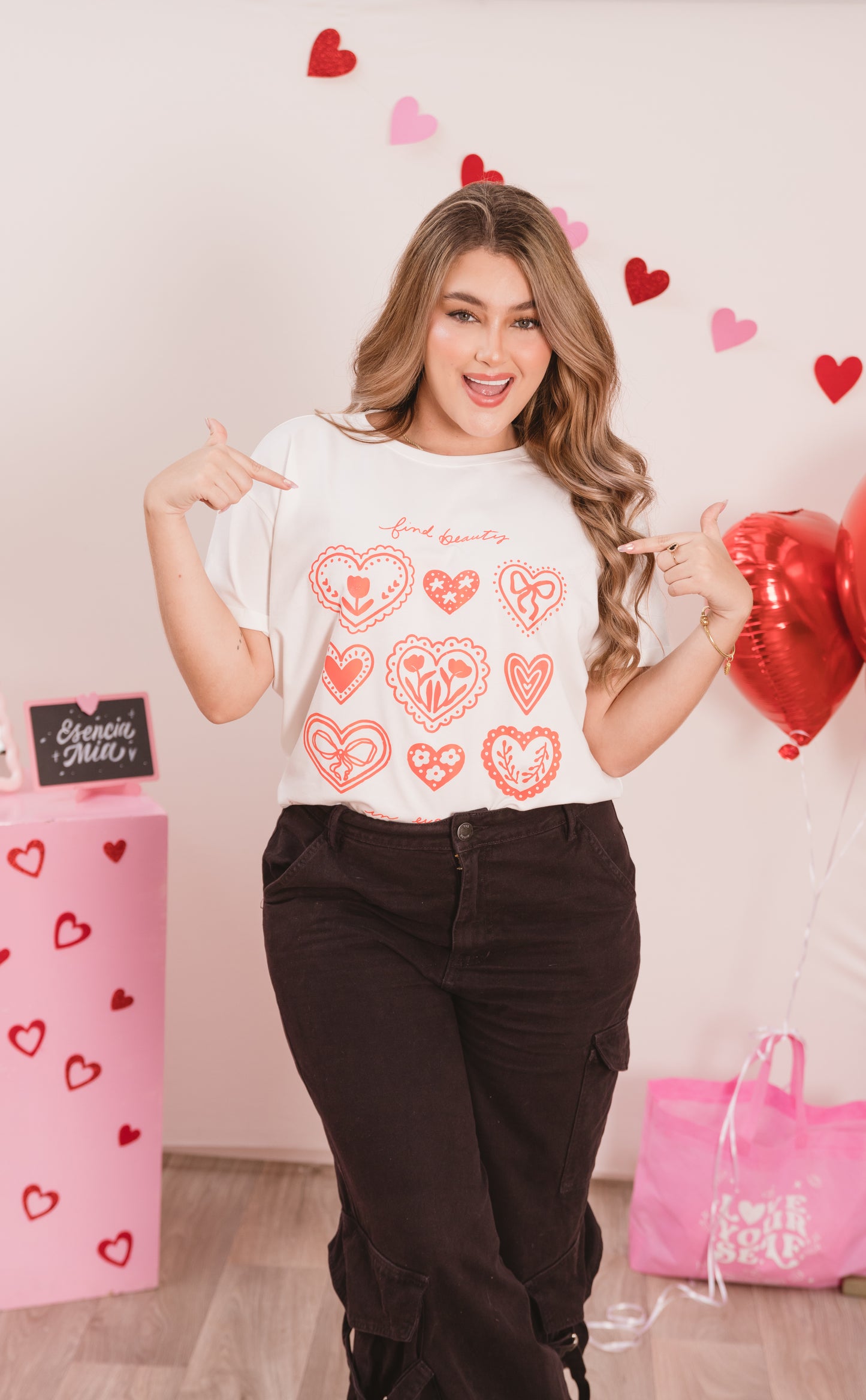 Camisetas Corazón grande