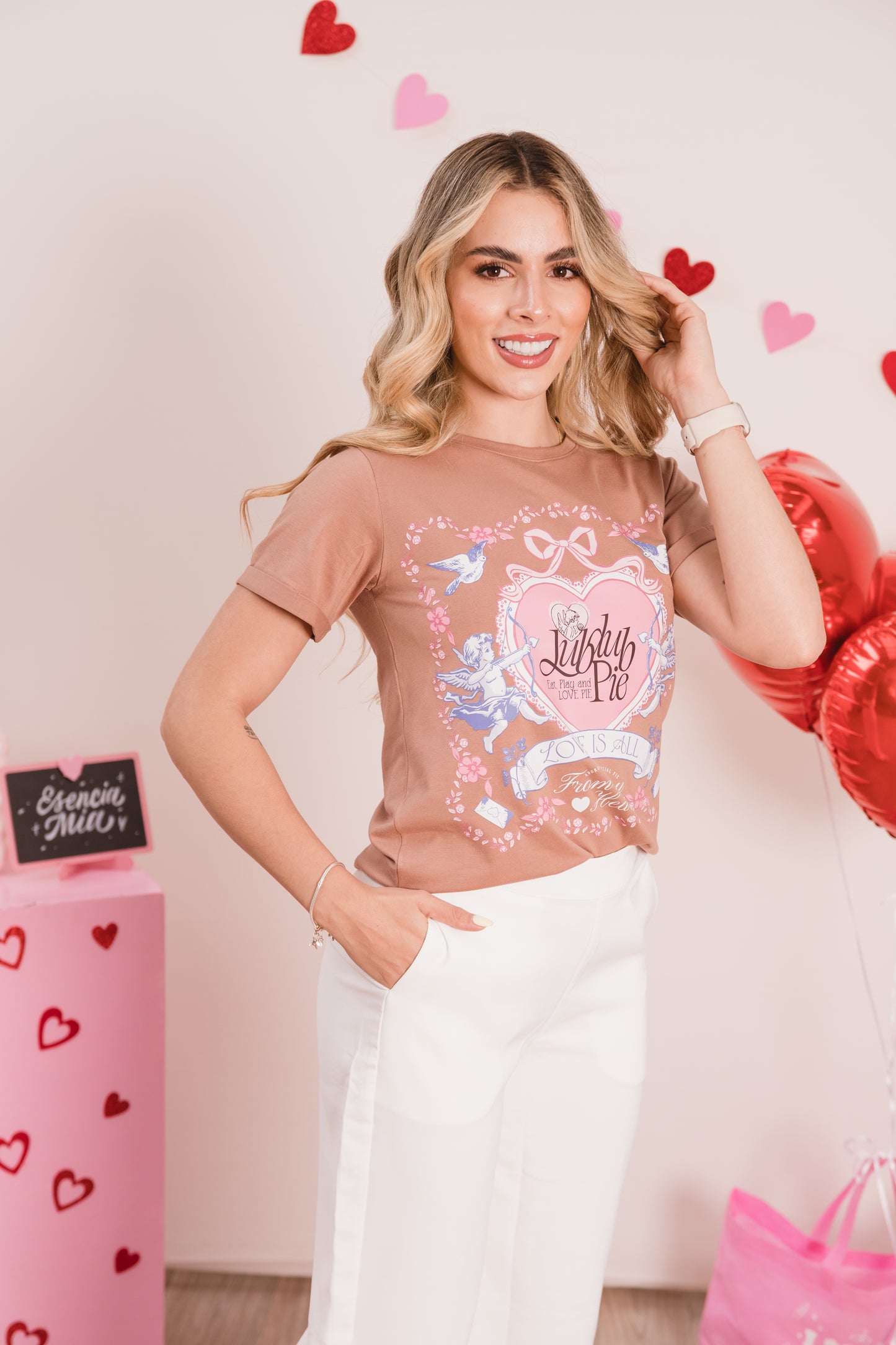 Camiseta Pájaro amor