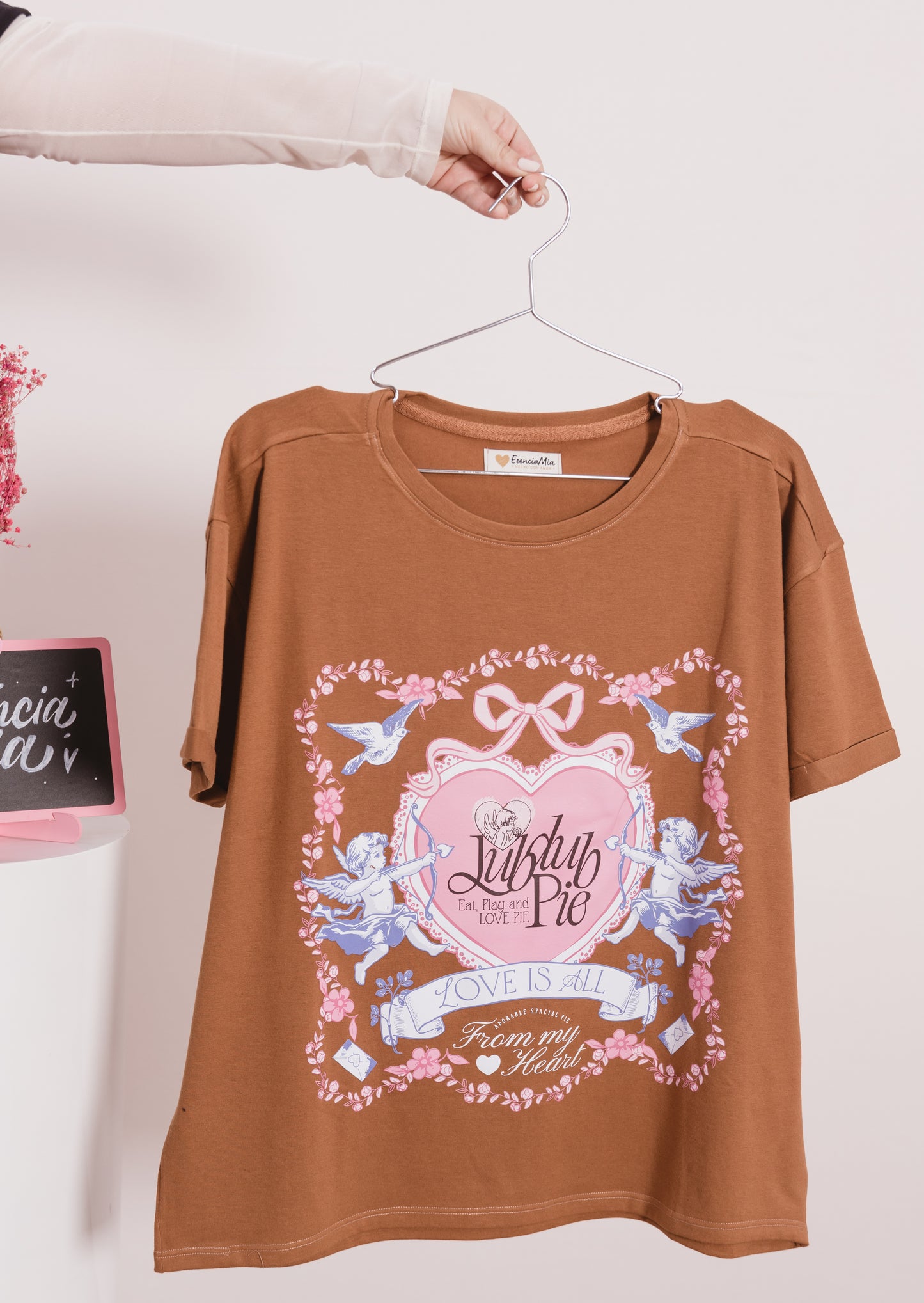 Camiseta Pájaro amor