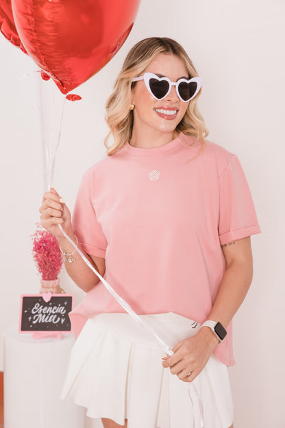 Camiseta con escote en la espalda-Ref. 198