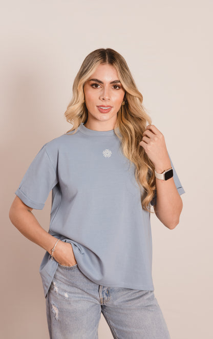 Camiseta con escote en la espalda-Ref. 198