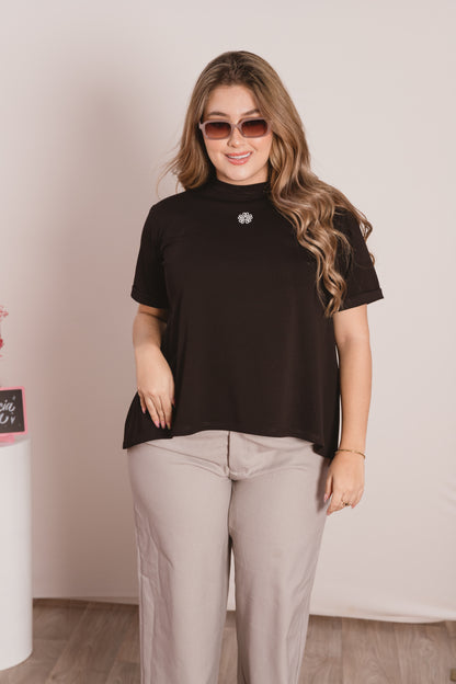 Camiseta con escote en la espalda-Ref. 198