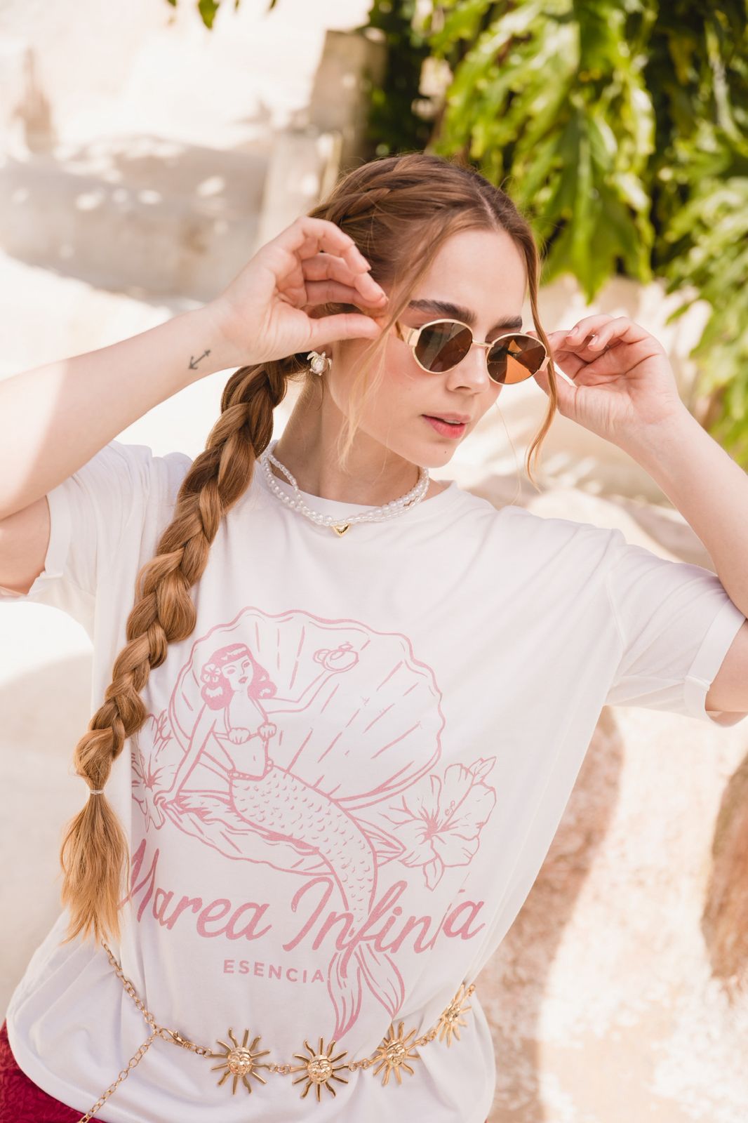 Camiseta Marea Infinita . Sirena