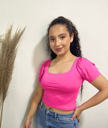 Top manga bombacha-Ref. 121