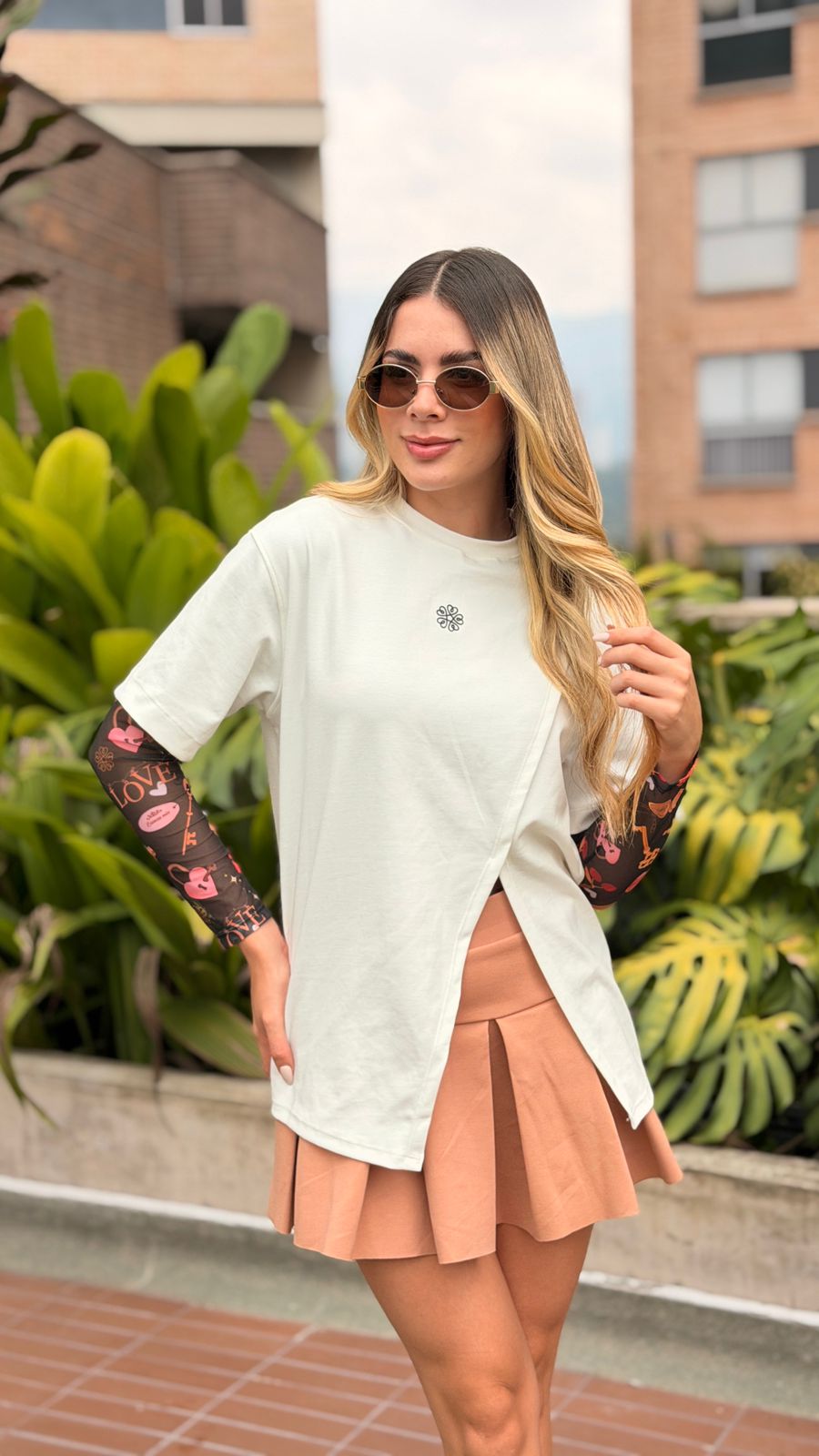 Camiseta abertura frente Ref.200