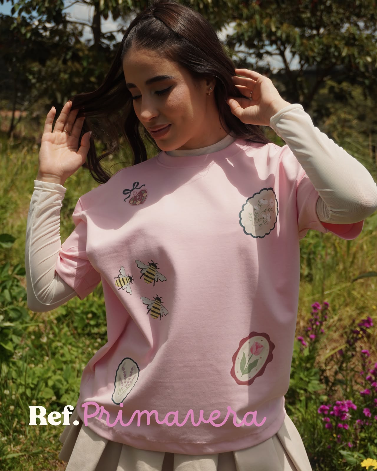 Camiseta Manga Corta Primavera