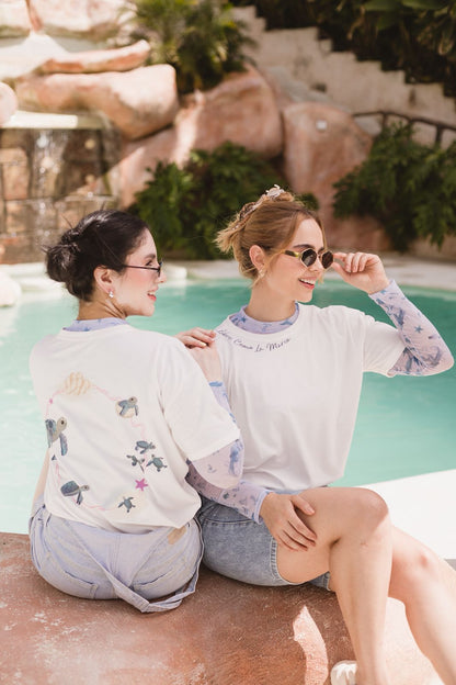 Camiseta Marea Infinita -Tortuga