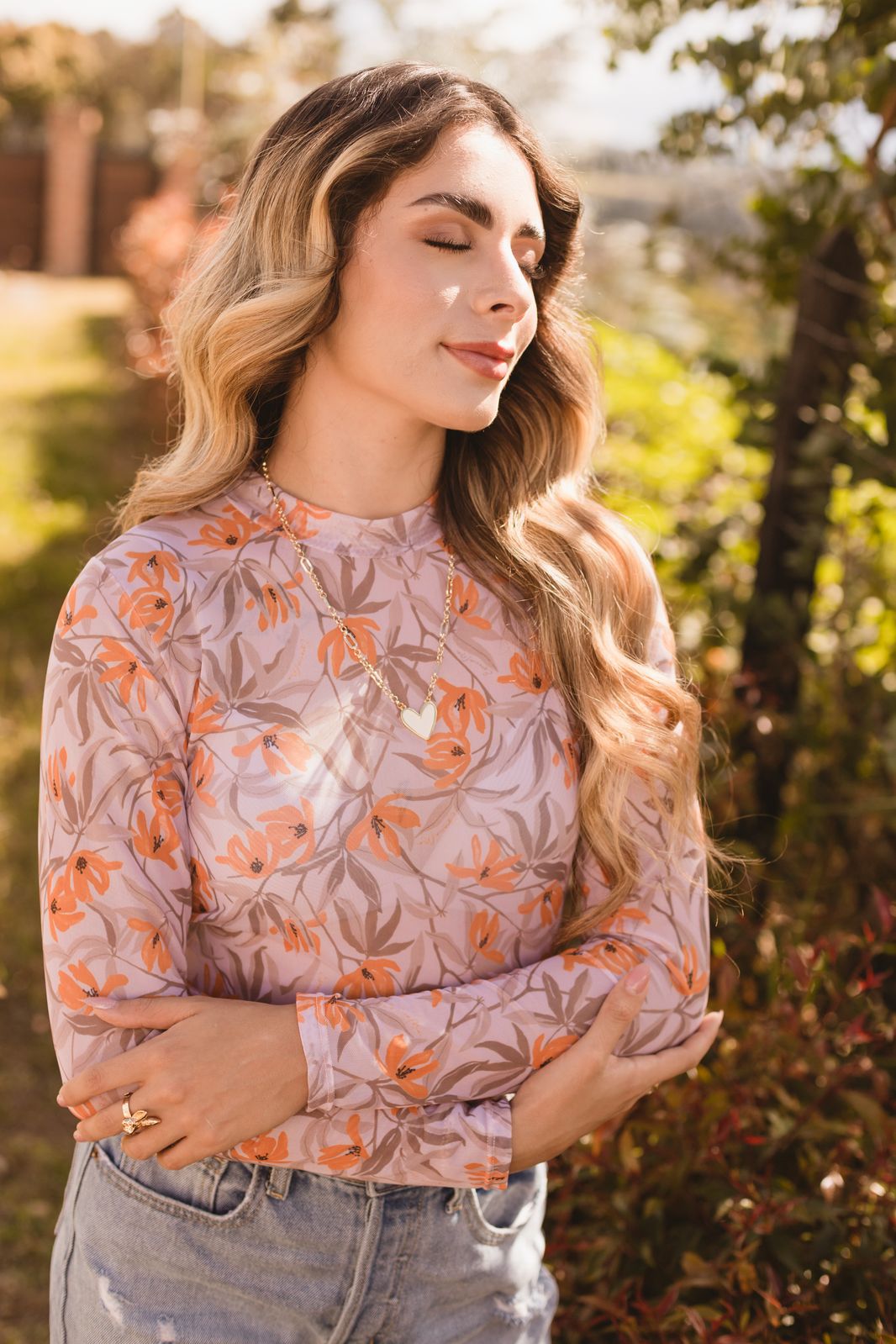 Buso en malla estampado-Ref. 168