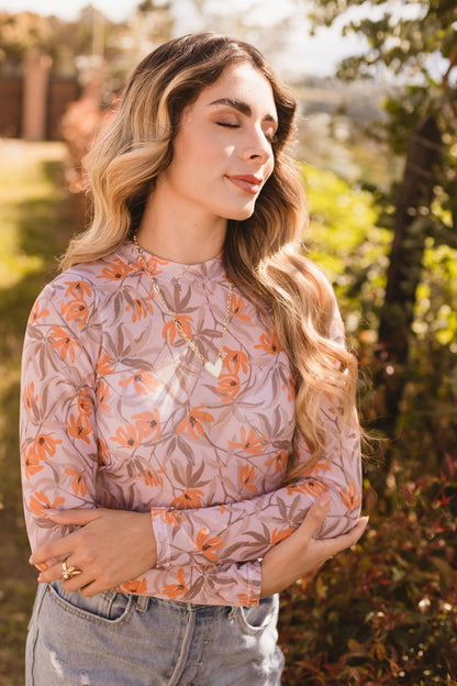 Buso en malla estampado-Ref. 168